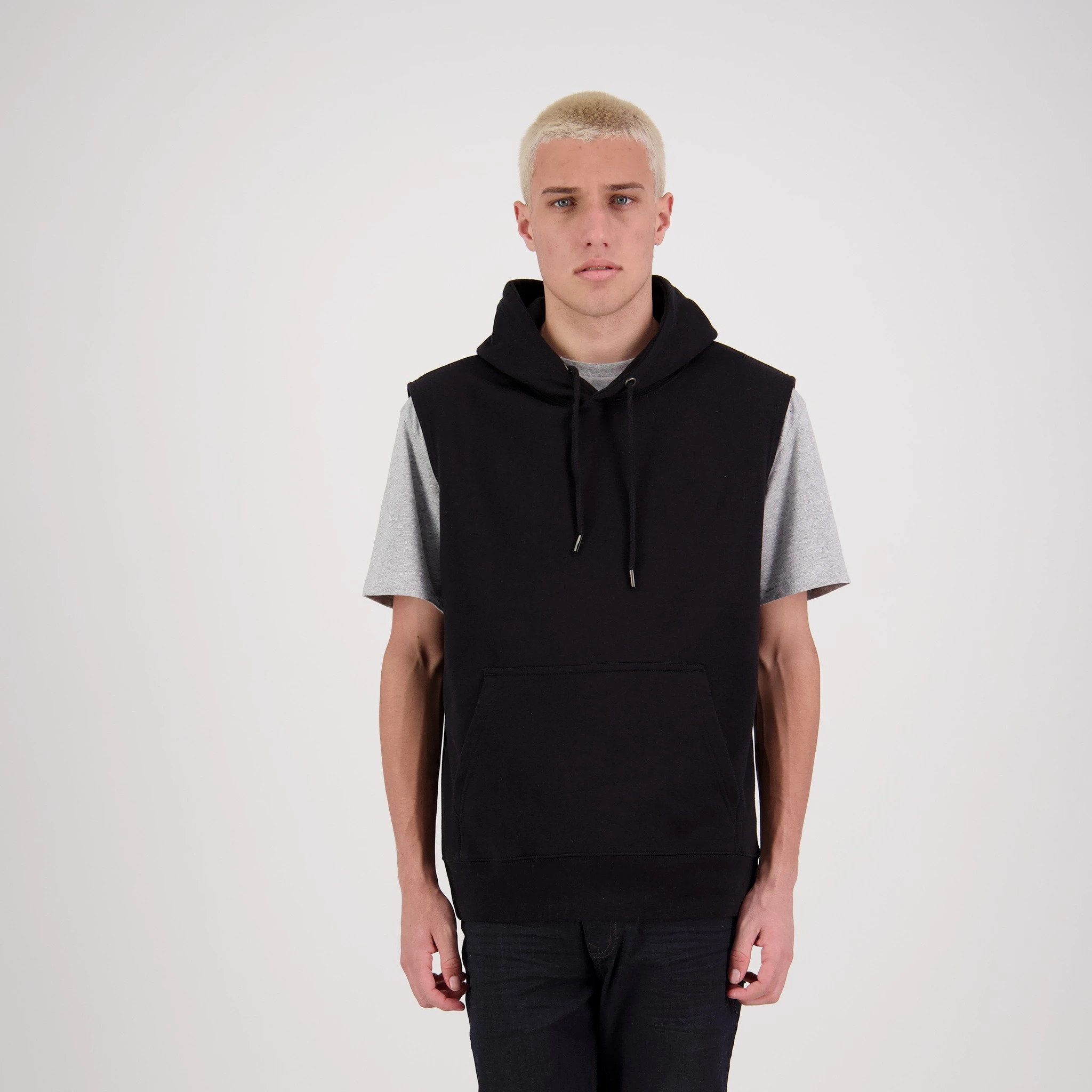 Sleeveless Pullover Hoodie